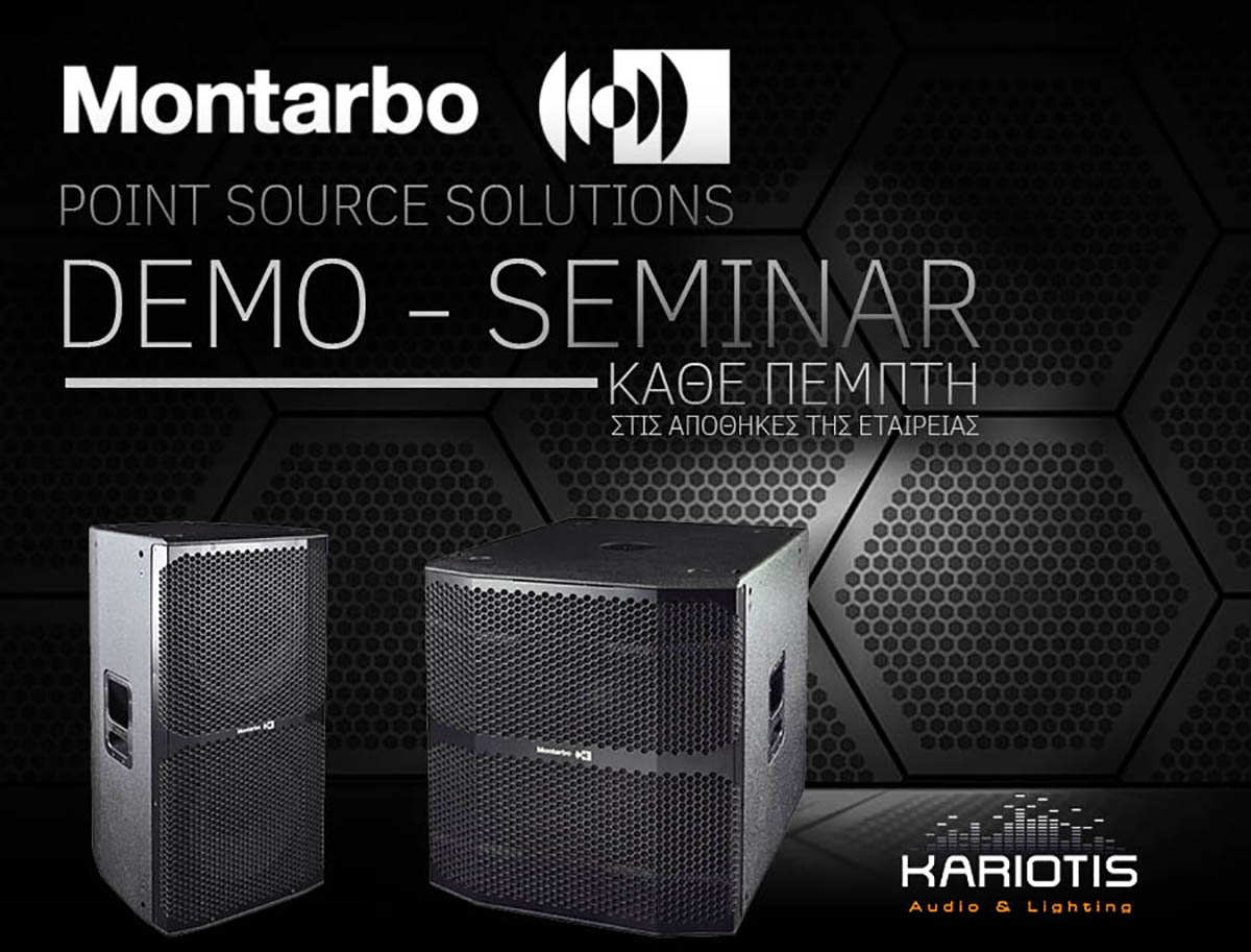 MONTARBO DEMO-SEMINAR στις αποθήκες της εταιρείας μας