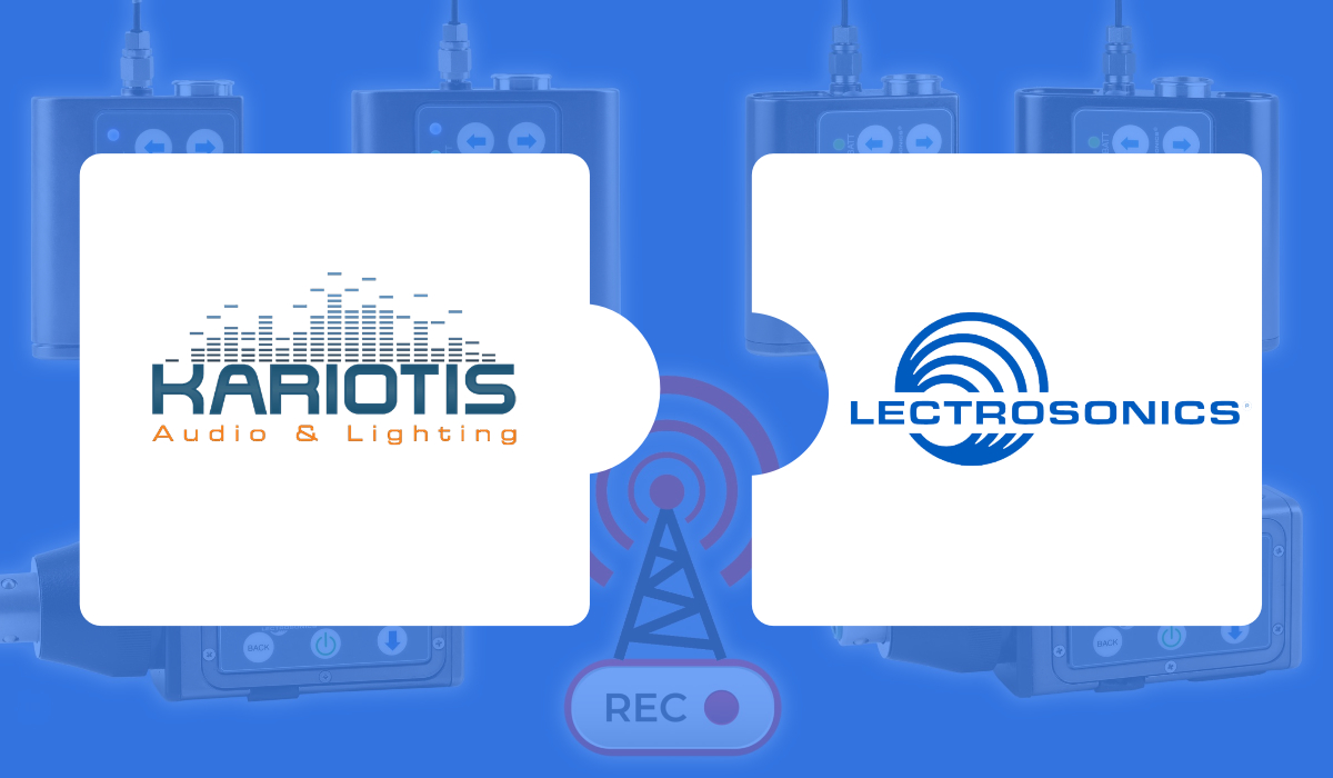 Kariotis brings Lectrosonics technology to the Greek market.