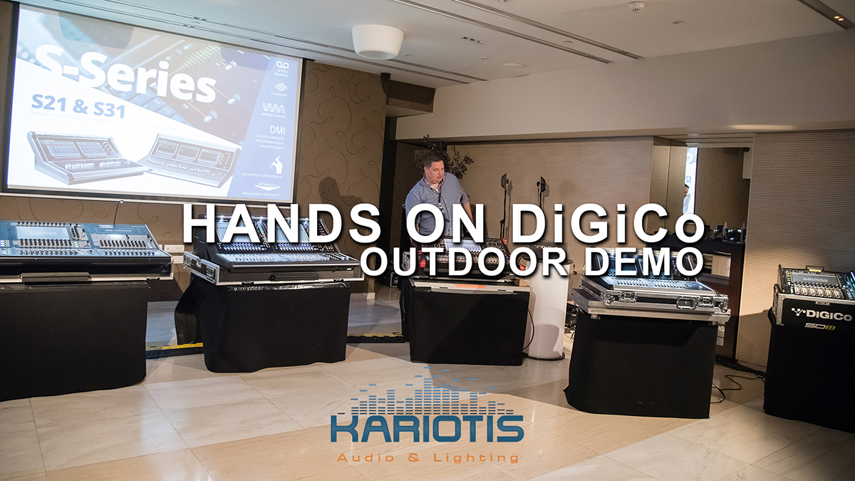 Hands on DiGiCo στην Ελευσίνα